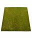 Alfombra de musgo artificial 100 x 100 cm - verde