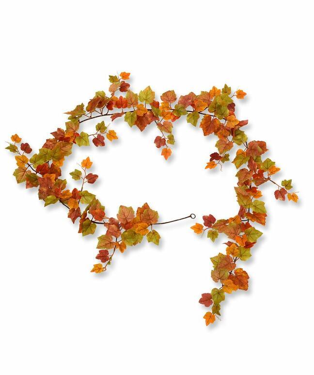 Guirnalda artificial Uva otoño 180 cm