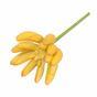 Suculento artificial de loto Echeveria amarillo 9 cm