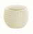 Maceta con inserto SPLOFY BOWL crema 18cm