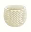 Maceta con inserto SPLOFY BOWL crema 18cm
