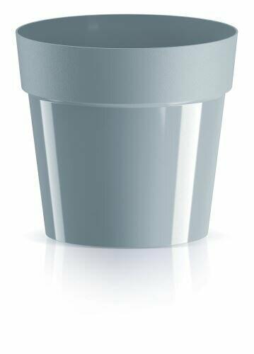 Maceta CUBE BASIC gris claro 15,9 cm