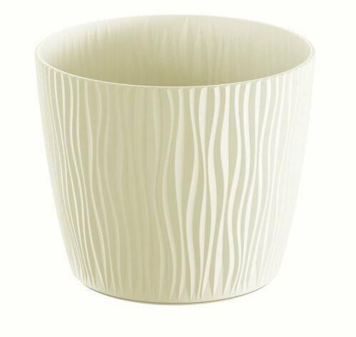 Maceta SANDY crema 28,2 cm