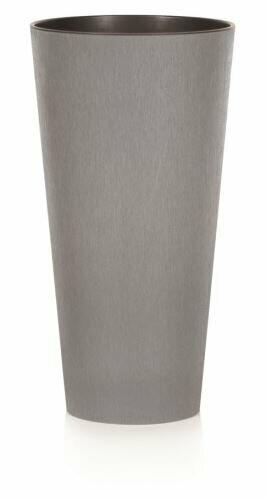 Maceta TUBUS SLIM CONCRETE gris 15cm