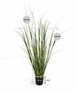 Manojo artificial de hierba de bambú en maceta 80 cm