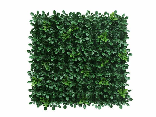 Panel de hoja caduca artificial tilo silvestre - 50x50 cm