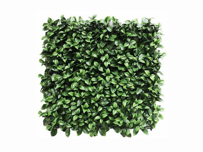 Panel de hojas artificiales Gardenia - 50x50 cm