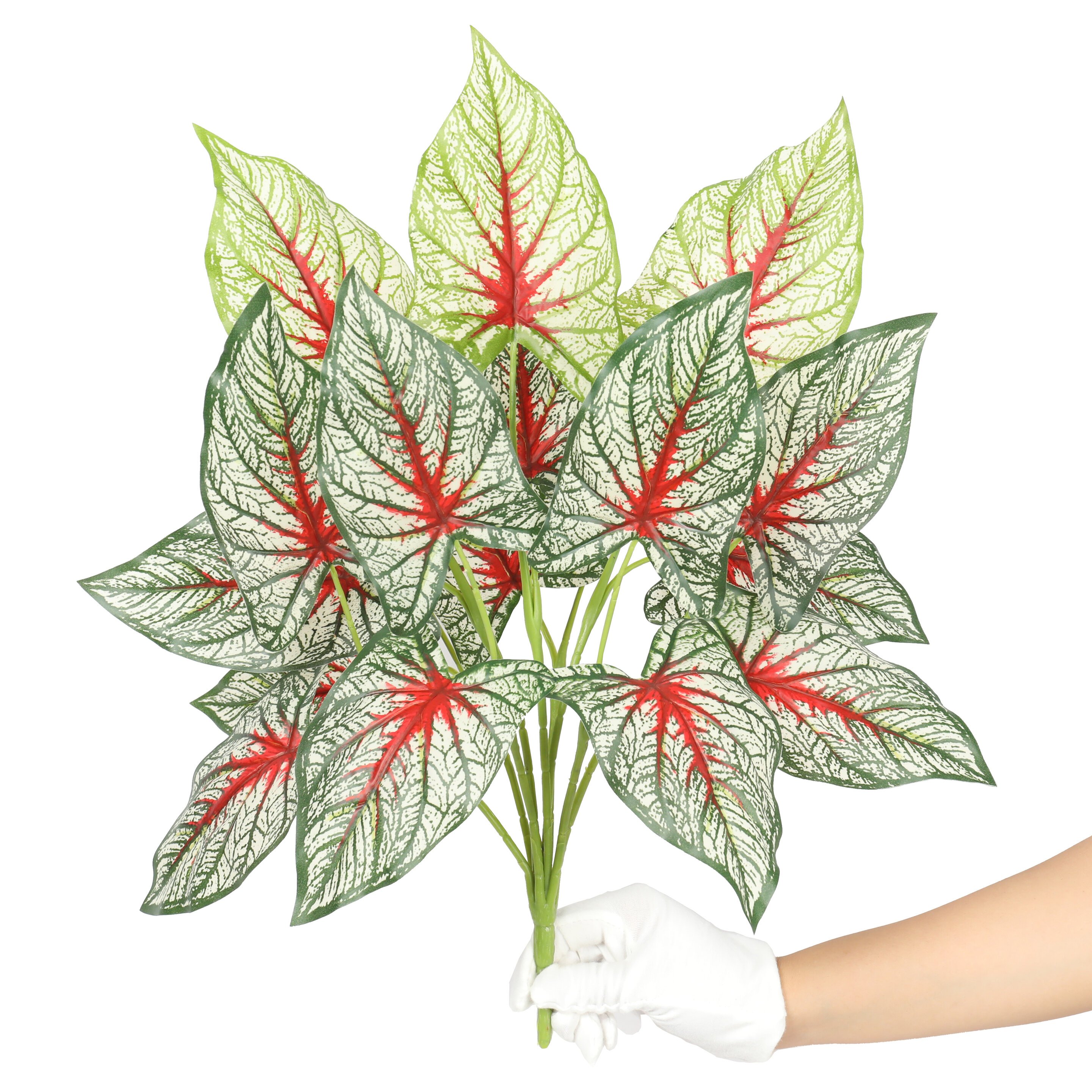 Planta artificial Calladium multicolor 50 cm