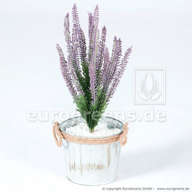Planta artificial Heather violeta 38 cm