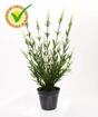 Planta artificial Lavanda blanca 50 cm