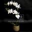 Planta artificial Orquídea blanca 65 cm