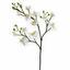 Rama artificial de Orquídea blanca 60 cm