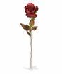 Rama artificial Rosa roja 60 cm