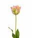 Rama artificial Tulipán verde-rosa 70 cm