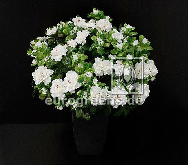 Ramo artificial Azalea belga blanco 40 cm