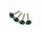 Tornillo para fijar un seto artificial verde con un taco de pared de 2,5 × 1,5 cm - bolsa de 10 piezas