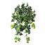 Zarcillo artificial Ivy blanco-verde 80 cm