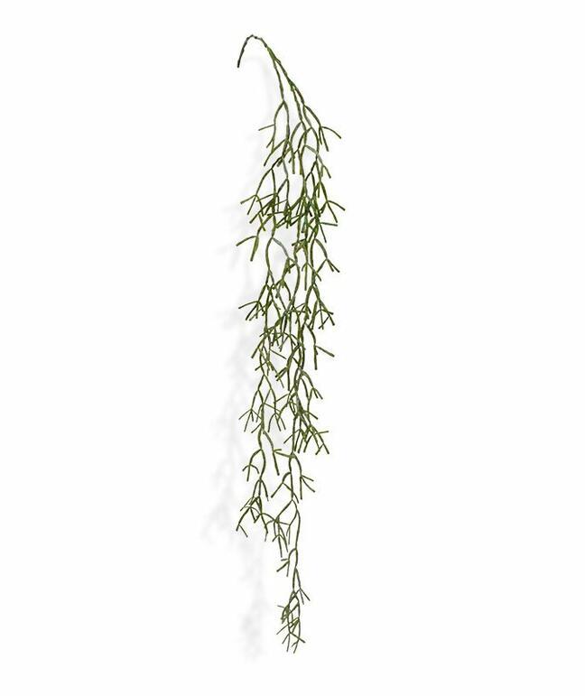 Zarcillo artificial Rhipsalis trigona 100 cm