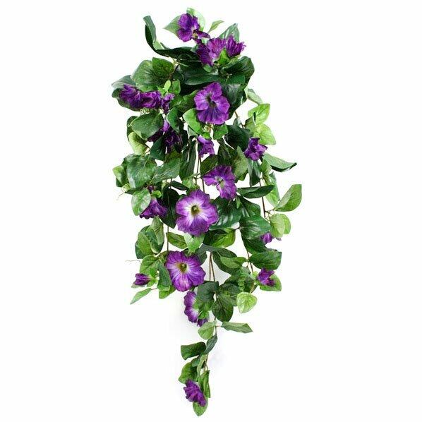 Zarcillo de Petunia Artificial violeta 80 cm